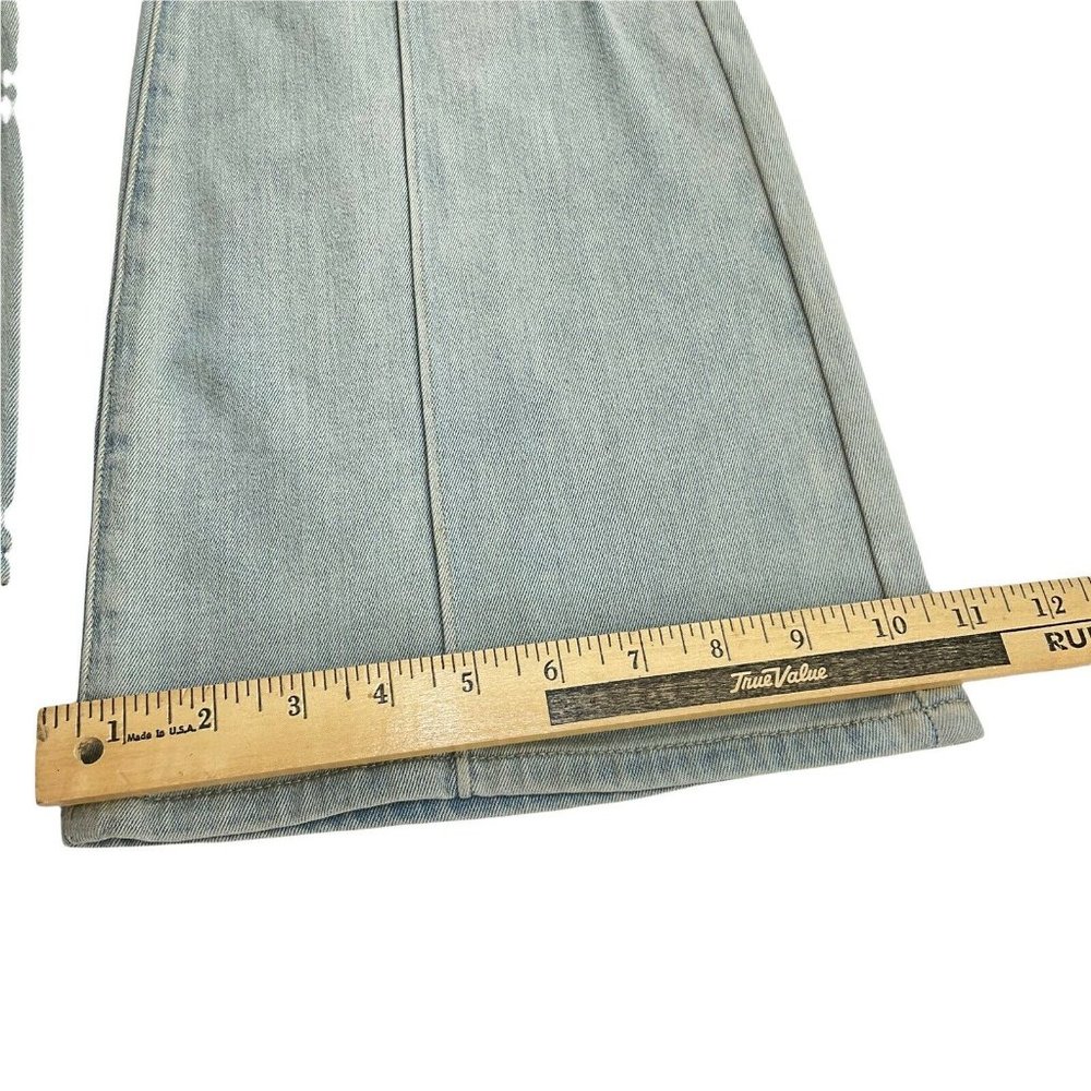 Current Elliot Jumpsuit Womens Sz 3 The Zenith Denim Wide Leg Lightwash Nwt $368 - Picture 10 of 12